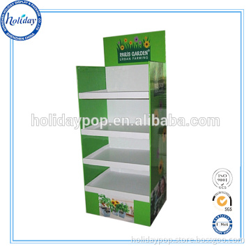 Cardboard floor displays, retail product display stands, multi tier floor display